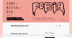 Desktop Screenshot of feministaldia.org