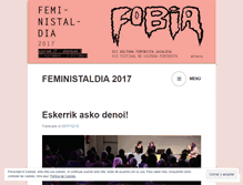 Tablet Screenshot of feministaldia.org
